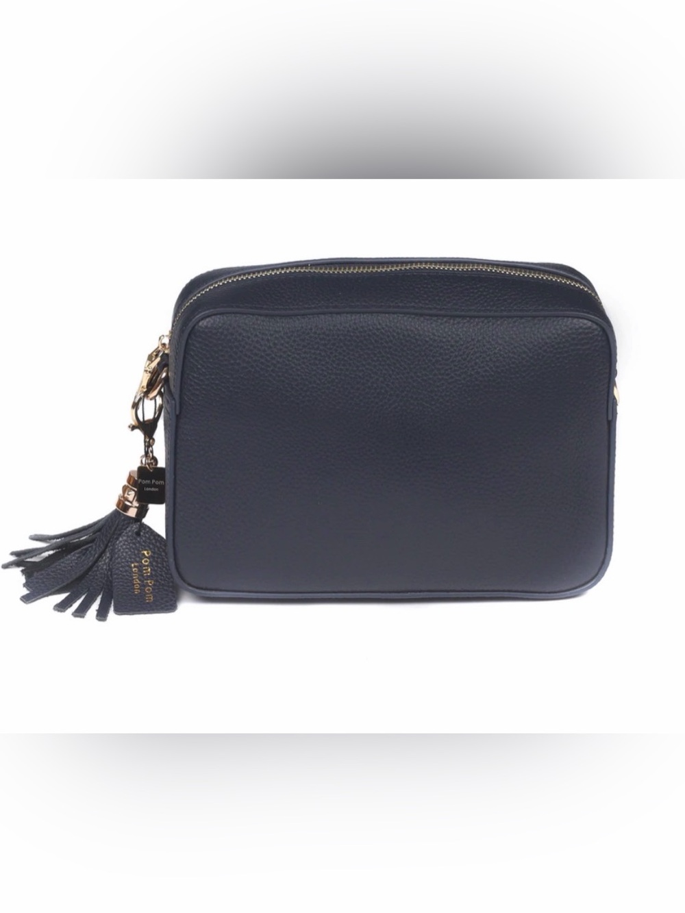 POM POM LONDON CITY Bag ~ NAVY BRAND NEW